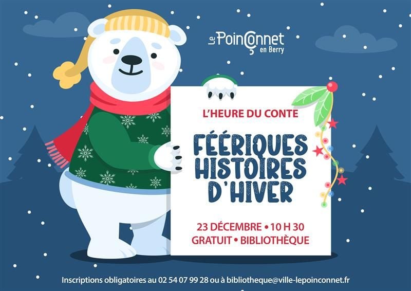 2025 affiche HEURE DU CONTE HIVER